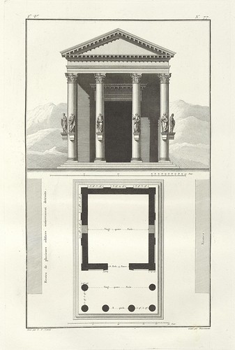 Temple of Baalshamin, plan and reconstruction