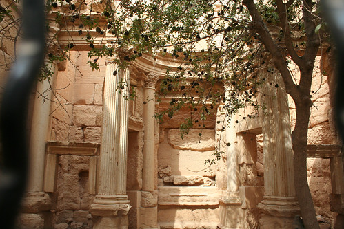 Palmyra - Temple of Baal-Shamin cella interior with lovely adyton