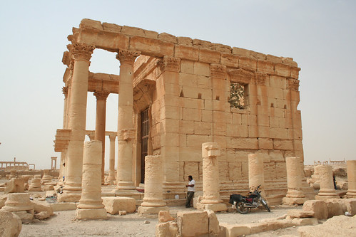 Palmyra - Temple of Baal-Shamin from north