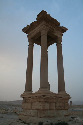 Palmyra - corner of tetrapylon