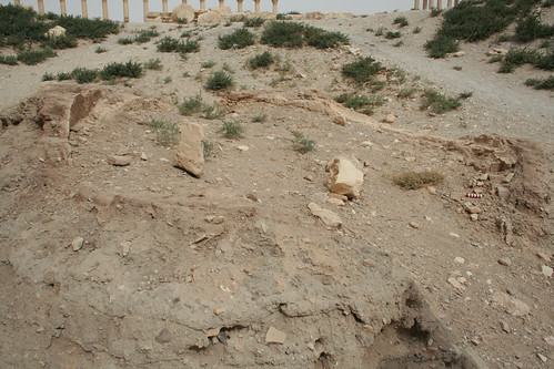 Palmyra - later kiln outside agora entrance