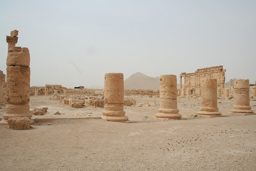 Palmyra - agora courtyard