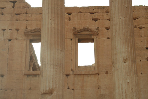 Palmyra - Temple of Bel cella windows east side