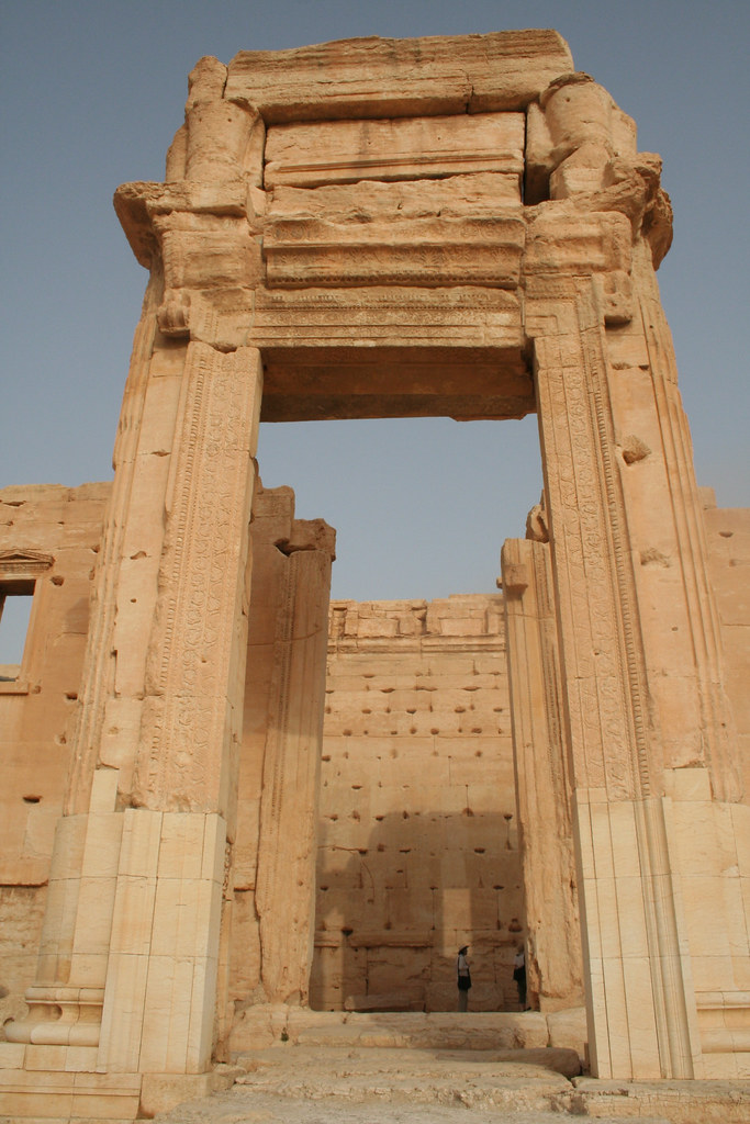 Palmyra - Temple of Bel cella door