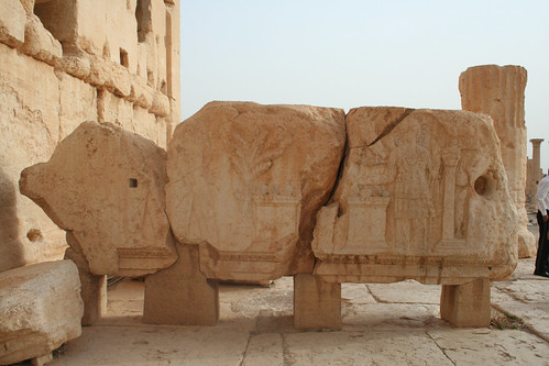 Palmyra - Temple of Bel - reliefs of offerings