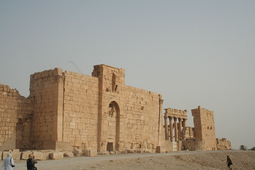 Palmyra - Temple of Bel fortified entrance portico