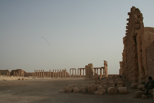 Palmyra - Temple of Bel courtyard interior
