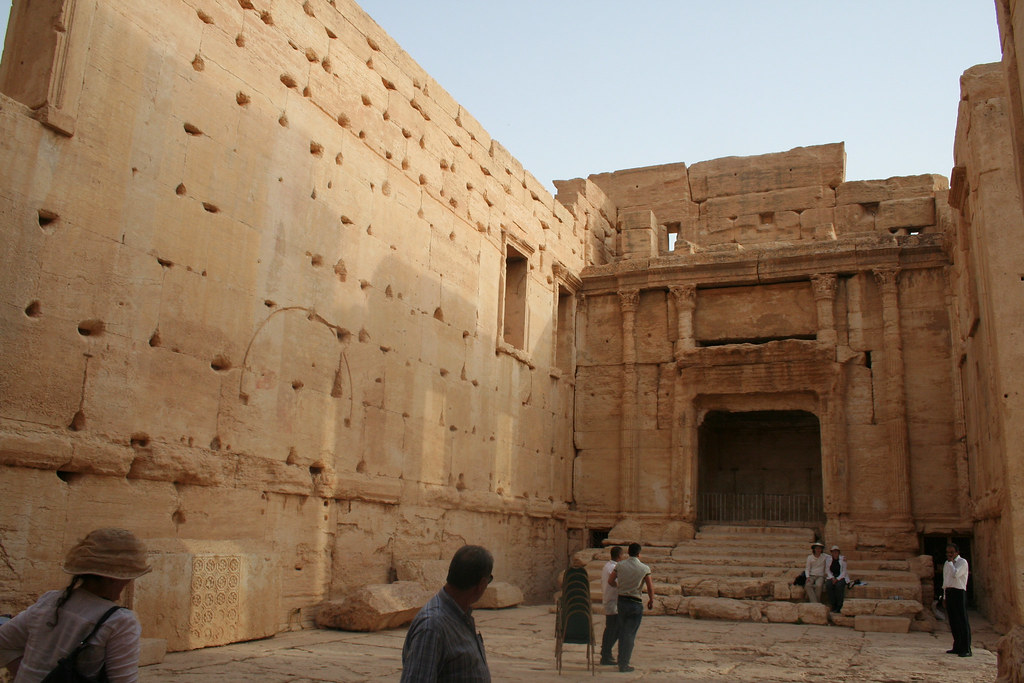 Palmyra - Temple of Bel cella and south adyton