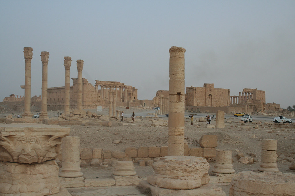 Palmyra - Temple of Bel from Tempel of Nabu