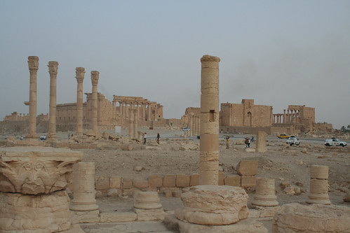 Palmyra - Temple of Bel from Tempel of Nabu