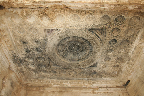Palmyra - Temple of Bel cella south adyton ceiling
