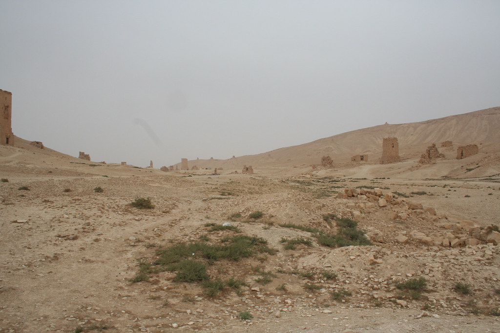 Palmyra - valley of the tombs again