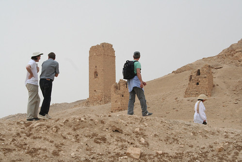Palmyra - Chrises twain, Bert, Jo, and some more tower tombs