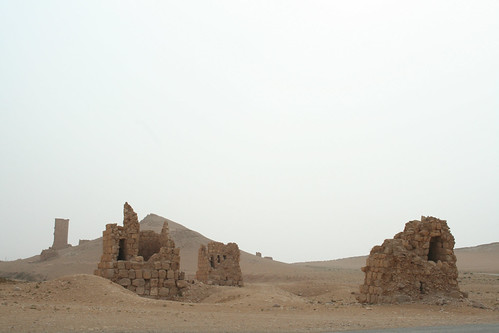Palmyra - tower tomb remains
