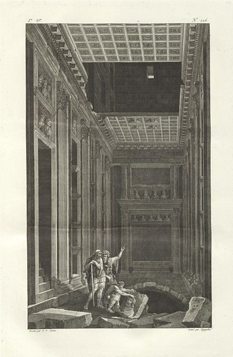 Tower tomb, interior