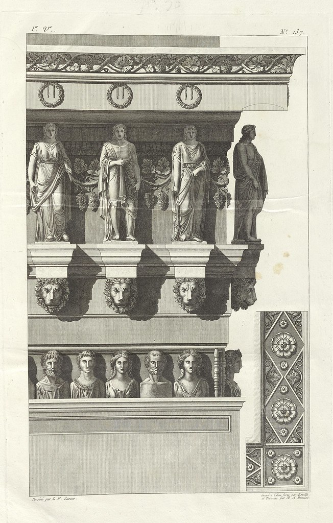 Architectural ornament from Palmyra tomb