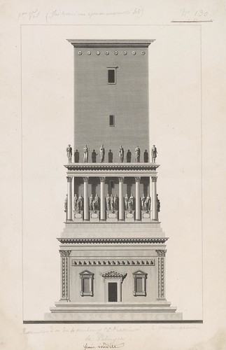 Tower tomb, reconstruction